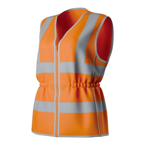 HI-VIS Kvinnes Tricot-tilpasset sikkerhetsvest.