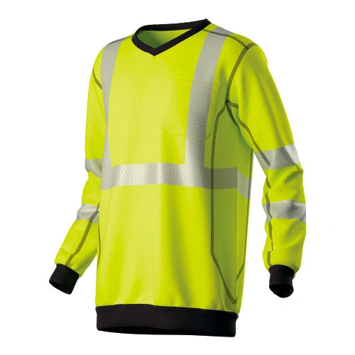 HI-VIS Strechy L/S skjorte