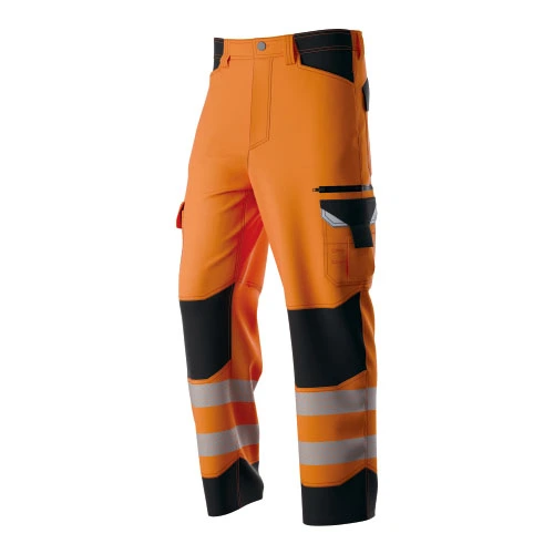 HI-VIS med totons stretchy arbeidsbukser