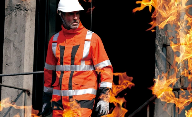 F032FR HI-VIS TO-TONE FLAME RESISTENTLIG JAKKET