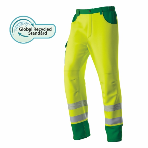 HI-VIS resirkulert polyester vanntett totons regnbukser
